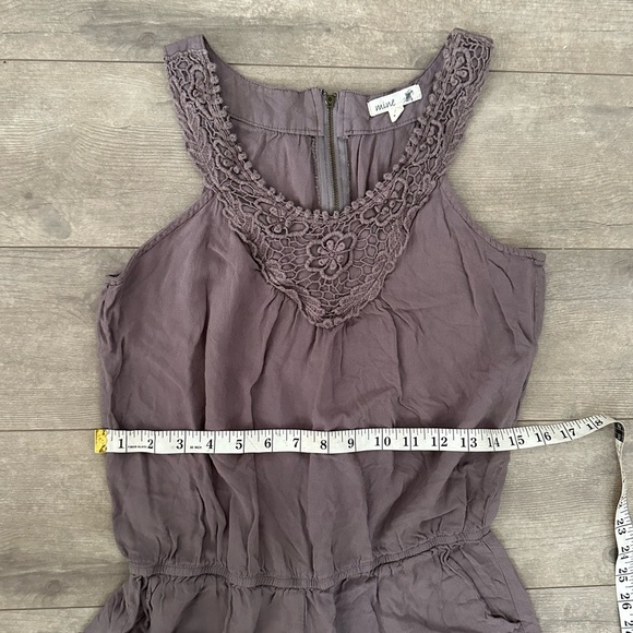 Anthropologie Mine Women’s Medium Rustic Bohemian Romper with Pockets - Picture 12 of 14
